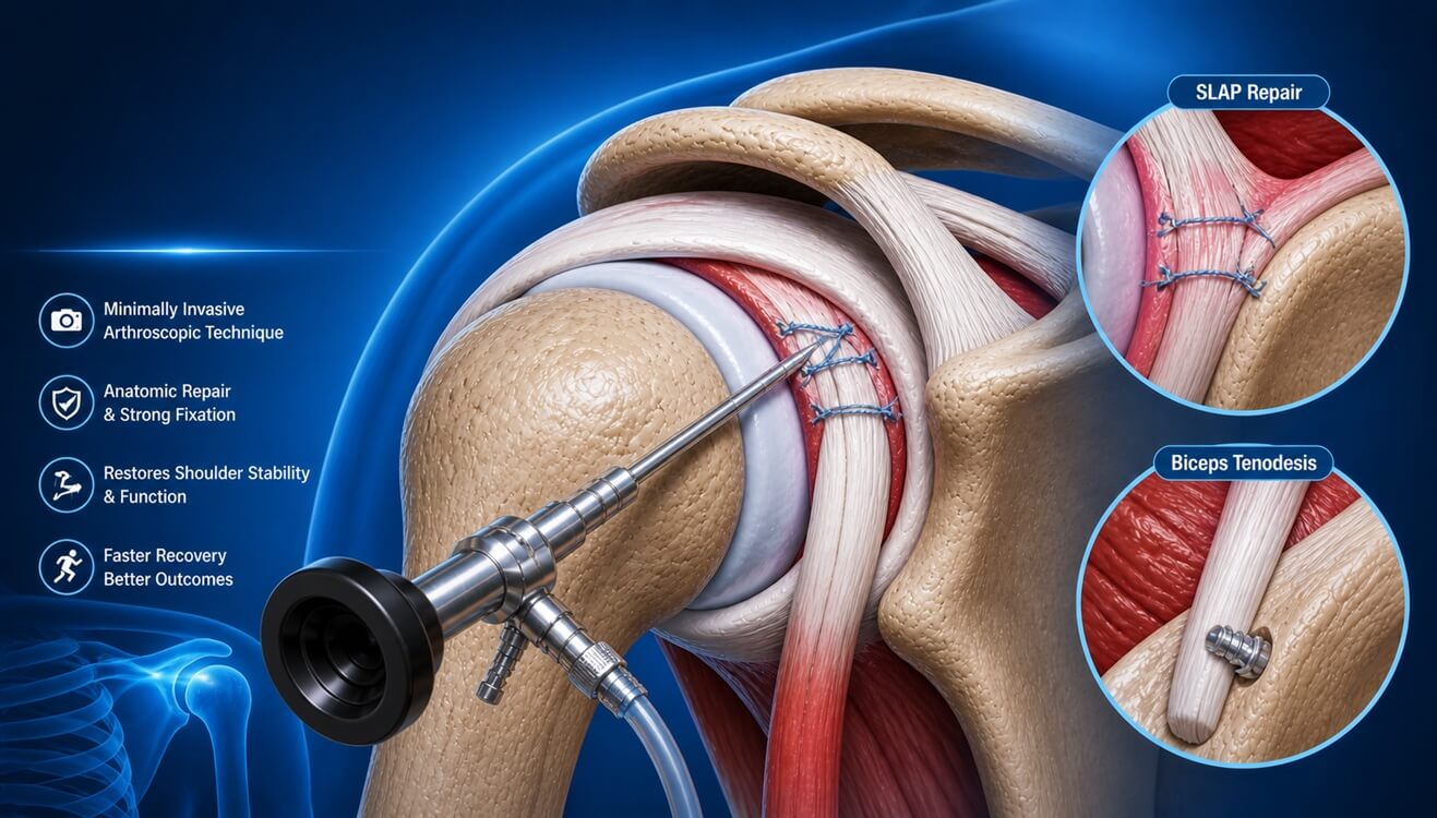 Arthroscopic SLAP Repair & Biceps Tenodesis_Banner